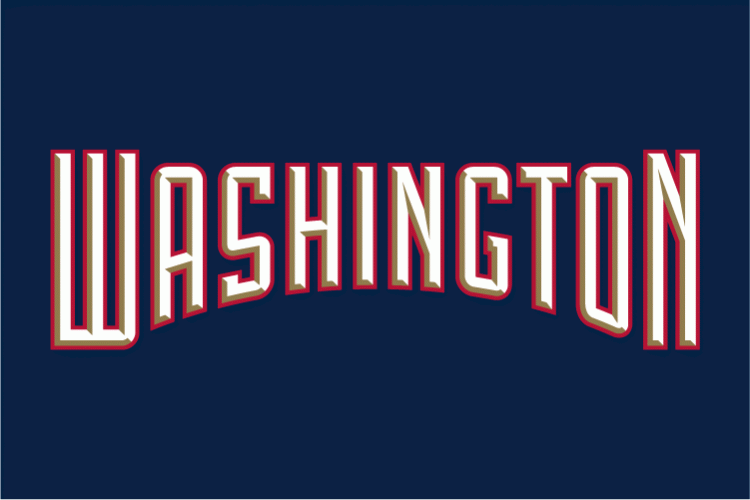 Washington Nationals 2005-2008 Wordmark Logo fabric transfer